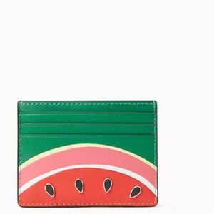 Watermelon Small Slim Card
Holder | Kate Spade
